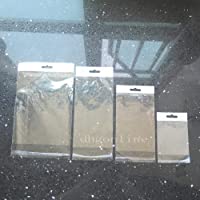 micoshop 100 bolsas para violonchelo resellables de poliéster con etiqueta para colgar + solapa para funda OPP 8 x 12 cm